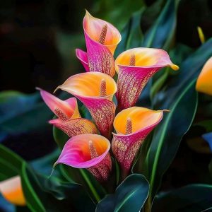 Калла Оникс купить по цене от 450р. в интернет-магазине «Посадика» с доставкой почтой в в Рыбинске и по всей России – [изображение №1].
